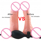 Надувной фаллоимитатор DI009 на присоске с вибрацией photo 3