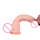 Фалоімітатор. Реалістичний. Силікон. З вібрацією обертається. photo 1