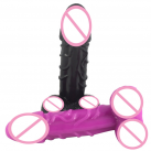 Реалистичный фаллоимитатор с мошонкой photo 3