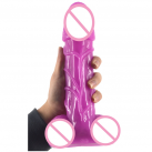 Реалистичный фаллоимитатор с мошонкой photo 2