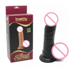 Реалистичный фаллоимитатор силиконовый Lovetoy 20*4.5 см photo 2