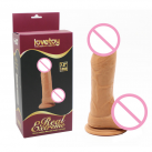 Реалистичный фаллоимитатор силиконовый Lovetoy 20*4.5 см photo 3