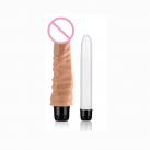 Водонепроникний багатошвидкісний вібратор Real Feel photo 2