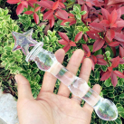 Фалоімітатор Crylinder Pyrex, скло, 1 шт. photo 1