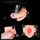 Фаллоимитатор. Реалистичный. Силикон. На присоске. Двойной. photo 1