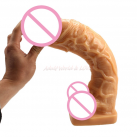 Фаллоимитатор. Реалистичный. Силикон. 37х7,8 см. photo 1