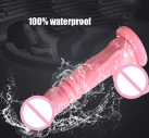 Реалистичный вибратор из силикона, водонепроницаемый photo 5