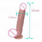 Реалистичный фаллоимитатор 12 дюймов  photo 2