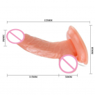 Реалистичный вибратор с присоской photo 3