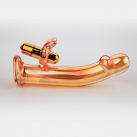 Фаллоимитатор стеклянный с вибропулей photo 3