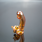 Фаллоимитатор стеклянный с вибропулей photo 1