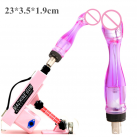 Секс машина в комплекте с фаллоимитаторами. 23х3,5 см. photo 2