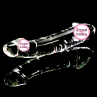 Фаллоимитатор. Двойной. Стекло. photo 3