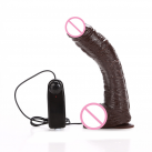 Реалистичный фаллоимитатор с вибрацией 11 дюймов  photo 3
