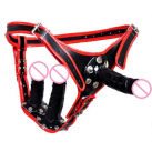 Фаллоимитатор на ремне. 3 шт. photo 4