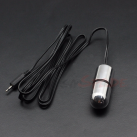 Алюминиевое виброяйцо с электростимуляцией, 60*25 мм  photo 2