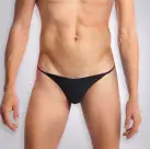 Чоловічі трусики XS-2XL з силіконовою анальною пробкою Art Sex - Sexy Panties plug size L Black photo 2
