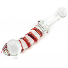 Стеклянный фаллоимитатор с ручкой photo 2