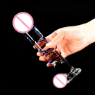 Стеклянный фаллоимитатор 235*50 мм  photo 6