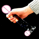 Стеклянный фаллоимитатор 235*50 мм  photo 5