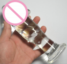 Фаллоимитатор стеклянный 180*60 мм  photo 6