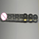 Стеклянный фаллоимитатор с шариками 12*2.2 inch photo 1