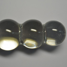 Стеклянный фаллоимитатор с шариками 12*2.2 inch photo 5