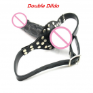 Страпон с клепаным ремнем  photo 2