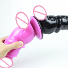 Фаллоимитатор огромный. Реалистичный. Силикон. На присоске. photo 1