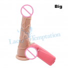 Реалістичний фалоімітатор з вібрацій та обертанням Toysdance photo 5