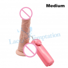 Реалістичний фалоімітатор з вібрацій та обертанням Toysdance photo 6