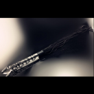 Фаллоимитатор из термостойкого стекла с кнутом  photo 1