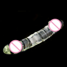 Фаллоимитатор. Двойной. Стекло. 30х6 см. photo 3