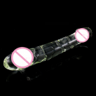 Фаллоимитатор. Двойной. Стекло. 30х6 см. photo 5