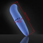 Вібраційний водонепроникний фалоімітатор photo 1