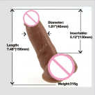 Реалистичный анальный фаллоимитатор photo 1