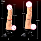 Реалистичный фаллоимитатор 360-градусный с вибрацией photo 5