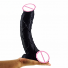 Реалістичний чорний фалоімітатор Long Dong Sexshop photo 4