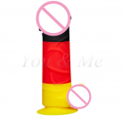 Фаллоимитатор. Реалистичный. Силикон. На присоске. photo 1