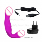 Фаллоимитатор. Двойной. Силикон. Вибрационный. photo 6