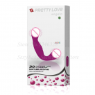 Фаллоимитатор. Двойной. Силикон. Вибрационный. photo 1