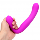 Двусторонний страпон без ремешков IKOKY ЕС Plug с вибрацией photo 4