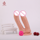 Фаллоимитатор. Двойной. Силикон. С присоской. photo 3