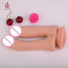 Фаллоимитатор. Двойной. Силикон. С присоской. photo 2