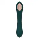 Вібратор та вакуумний кліторальний стимулятор 2-в-1 Alive Quiver Teal оновлена ​​модель photo 3