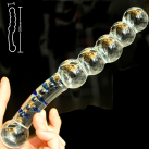 Фаллоимитатор. Двойной. Стекло. photo 3