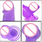 Фаллоимитатор. Реалистичный. Силикон. На присоске. 20,5 см. photo 4