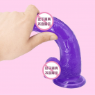 Фаллоимитатор. Реалистичный. Силикон. На присоске. 20,5 см. photo 3