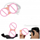 Трусики с двойным фаллоимитатором. Вибрационные. photo 4