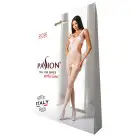 Еротичний бодістокінг з малюнком Passion BS085 white photo 5